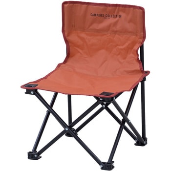 P-MINI(OR) アウトドアチェア ミニ 収納ケース付き YAMAZEN(山善) 06517449