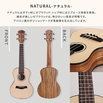 初心者でも始めやすい ウクレレ 13点セット 23インチ(コンサート) ホームテイスト
