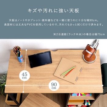 ヴィンテージツインデスク 90×90cm ホームテイスト