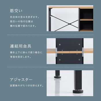 ヴィンテージツインデスク 90×90cm ホームテイスト