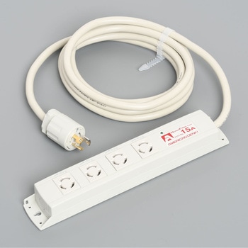 引掛OAタップ4個口コード付 アメリカン電機