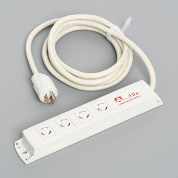 引掛OAタップ4個口コード付 アメリカン電機