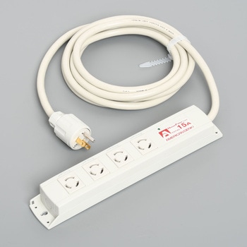 引掛OAタップ4個口コード付 アメリカン電機