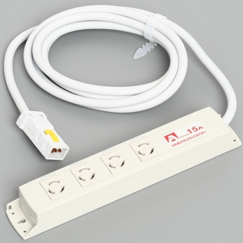 引掛OAタップ4個口コード付 アメリカン電機