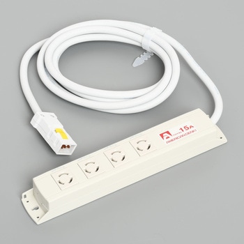 引掛OAタップ4個口コード付 アメリカン電機