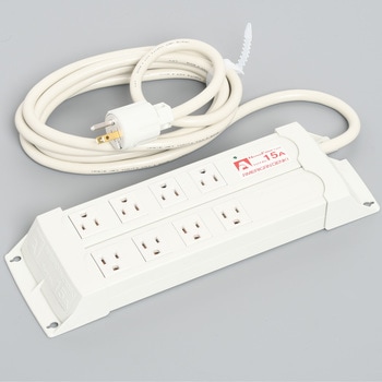 OAタップ8個口 コード付 アメリカン電機