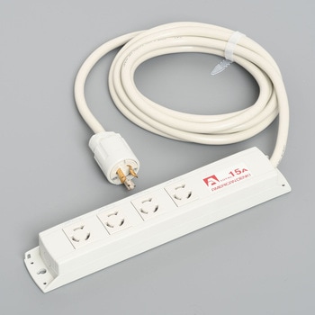 引掛OAタップ4個口コード付 アメリカン電機