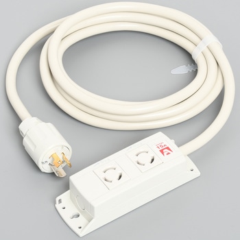 引掛OAタップ2個口コード付 アメリカン電機