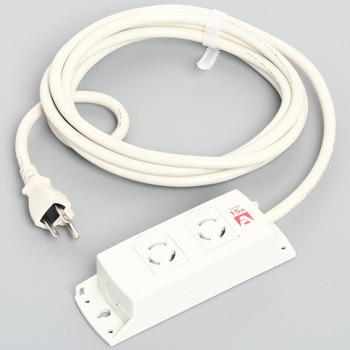 引掛OAタップ2個口コード付 アメリカン電機