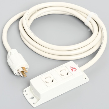 引掛OAタップ2個口コード付 アメリカン電機
