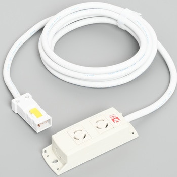 引掛OAタップ2個口コード付 アメリカン電機