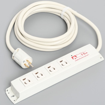 抜止OAタップ4個口コード付 アメリカン電機