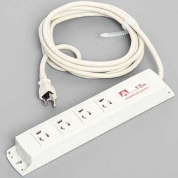 抜止OAタップ4個口コード付 アメリカン電機