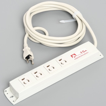 抜止OAタップ4個口コード付 アメリカン電機
