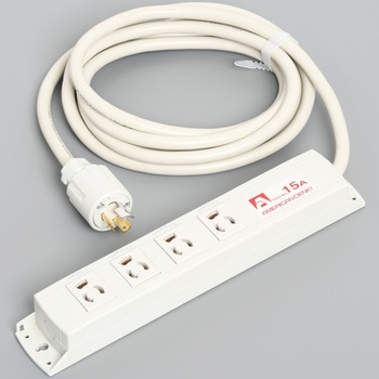 抜止OAタップ4個口コード付 アメリカン電機