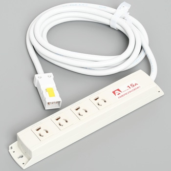抜止OAタップ4個口コード付 アメリカン電機