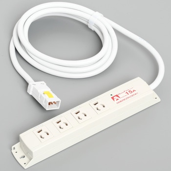 抜止OAタップ4個口コード付 アメリカン電機