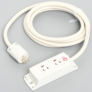 抜止OAタップ2個口コード付 アメリカン電機