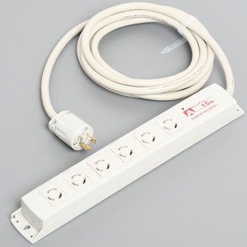 引掛OAタップ6個口コード付 アメリカン電機