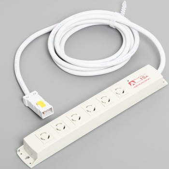 引掛OAタップ6個口コード付 アメリカン電機