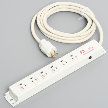抜止OAタップ6個口コード付 アメリカン電機