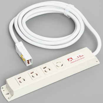コンビOAタップ4個コード付 アメリカン電機
