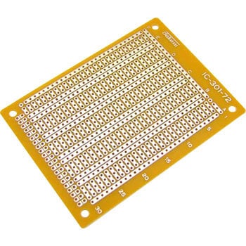 IC-301-72 IC用ユニバーサル基板 (デジタルパターン・ 電源