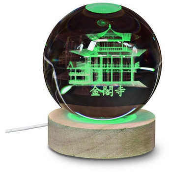 3Dクリスタルボールライト JAPAN 3Dアート RGB JTT
