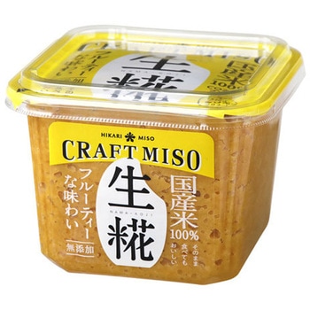 ひかり味噌 CRAFT MISO 生糀 650gx8 ひかり味噌