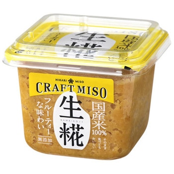 ひかり味噌 CRAFT MISO 生糀 400gx8 ひかり味噌