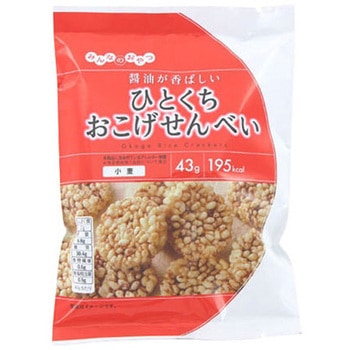 みんなのおやつ ひとくちおこげせんべい 35個x12 みんなのおやつ