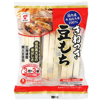 たいまつ きねつき 豆もち 300gx24 たいまつ食品
