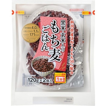 越後製菓 黒米 玄米入り もち麦ごはん 240gx6 越後製菓