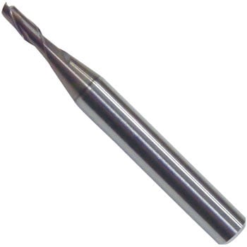無限コーティング2枚刃エンドミル NS(日進工具)