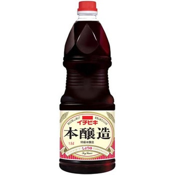 イチビキ 本醸造しょうゆ グリップパック 1.5Lx6 イチビキ