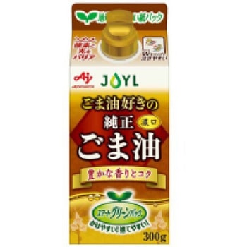 Jオイルミルズ 純正ごま油 紙パック 300gx6 J-オイルミルズ