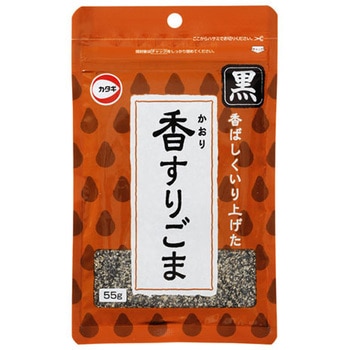 カタギ食品 香すりごま 黒 55gx10 カタギ食品