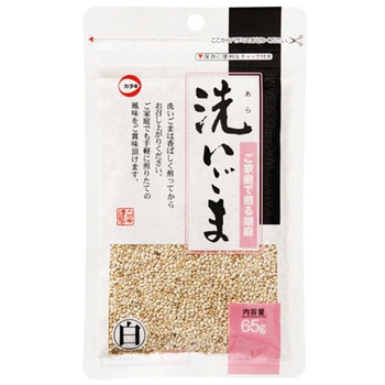 カタギ食品 洗いごま 白 65gx10 カタギ食品