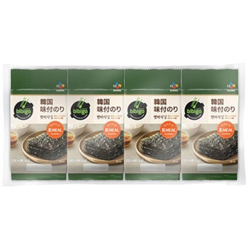 CJ bibigo 韓国味付のり8切8枚 8袋x12 CJ FOODS JAPAN