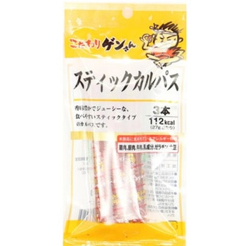 カネタツーワン こだわりゲンさんカルパス 3本x12 カネタ・ツーワン