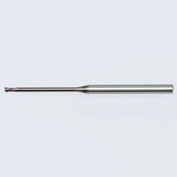 無限コーティング深リブ用エンドミル(ロングネックエンドミル)(2枚刃) NS(日進工具)
