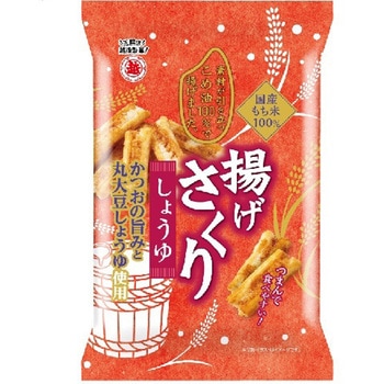 越後製菓 揚げさくり しょうゆ 80gx20 越後製菓