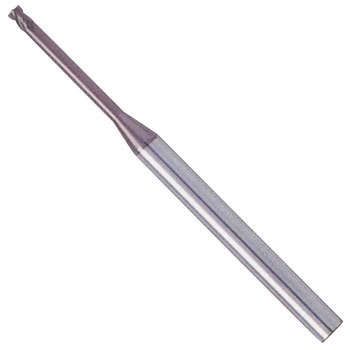 無限コーティング深リブ用エンドミル(ロングネックエンドミル)(4枚刃) NS(日進工具)