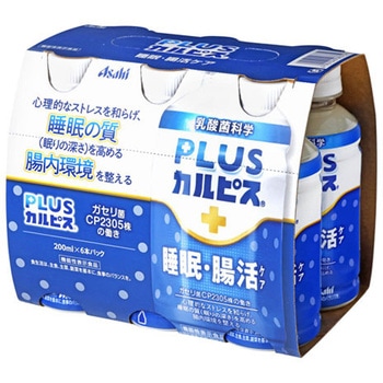 カルピス PLUS 睡眠腸活ケア ペット 200X6本x4 カルピス