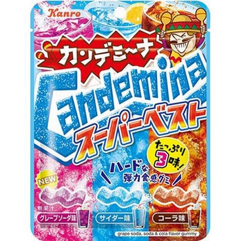 カンロ カンデミーナグミ スーパーベスト 72gx6 カンロ