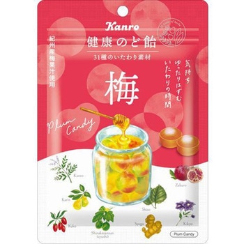 カンロ   健康のど飴梅 90gx6 カンロ