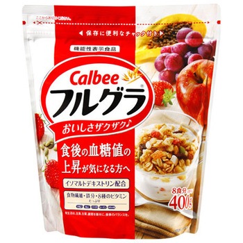 カルビー フルグラ食後血糖値が気になる方 400gx8 カルビー