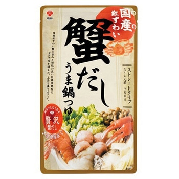 盛田 国産紅ずわい蟹だしうま鍋つゆ 750gx12 盛田