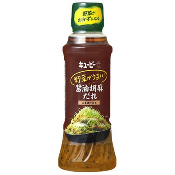 キユーピー 野菜がうまい!醤油胡麻だれ 300mlx12 キユーピー