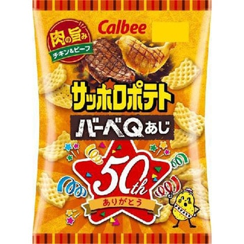 カルビー サッポロポテトバーベQあじ 72gx12 - カルビー